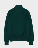 Tommy Hilfiger Green Quarter-Zip Knit - S