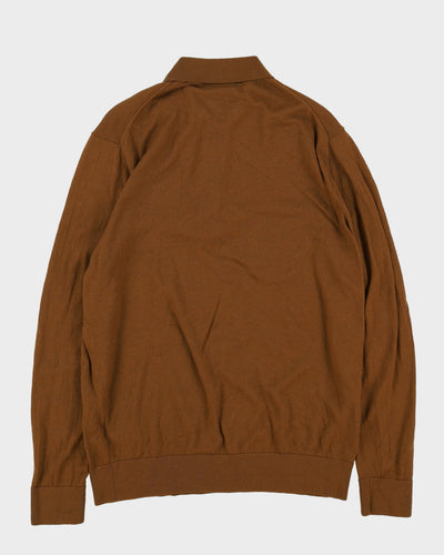 Vintage 90s Lacoste Long Sleeve Wool Knit - L