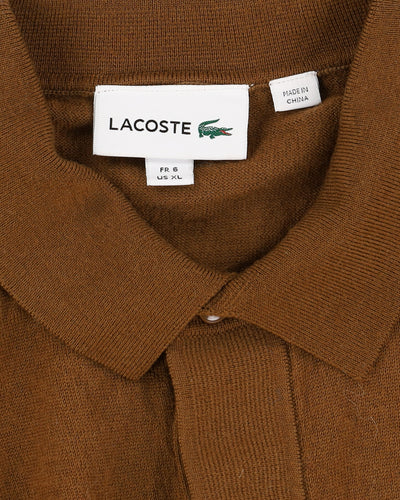 Vintage 90s Lacoste Long Sleeve Wool Knit - L