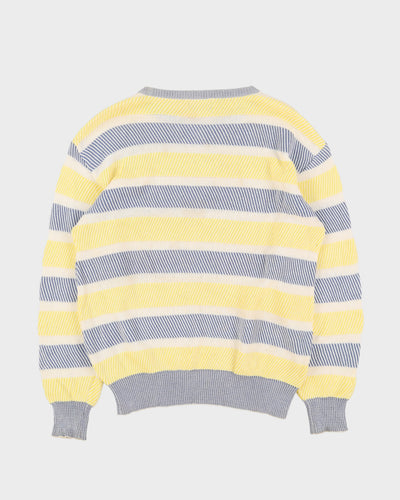 Christian Dior Yellow Patterned Knit - L