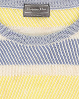Christian Dior Yellow Patterned Knit - L