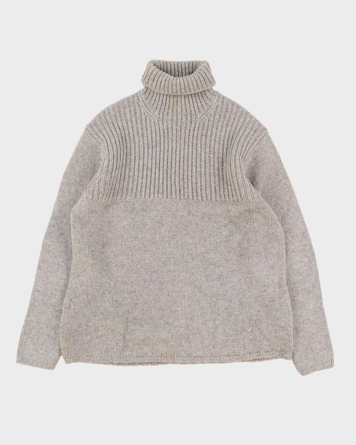 GAP Grey Roll Neck Knitted Sweater - XL
