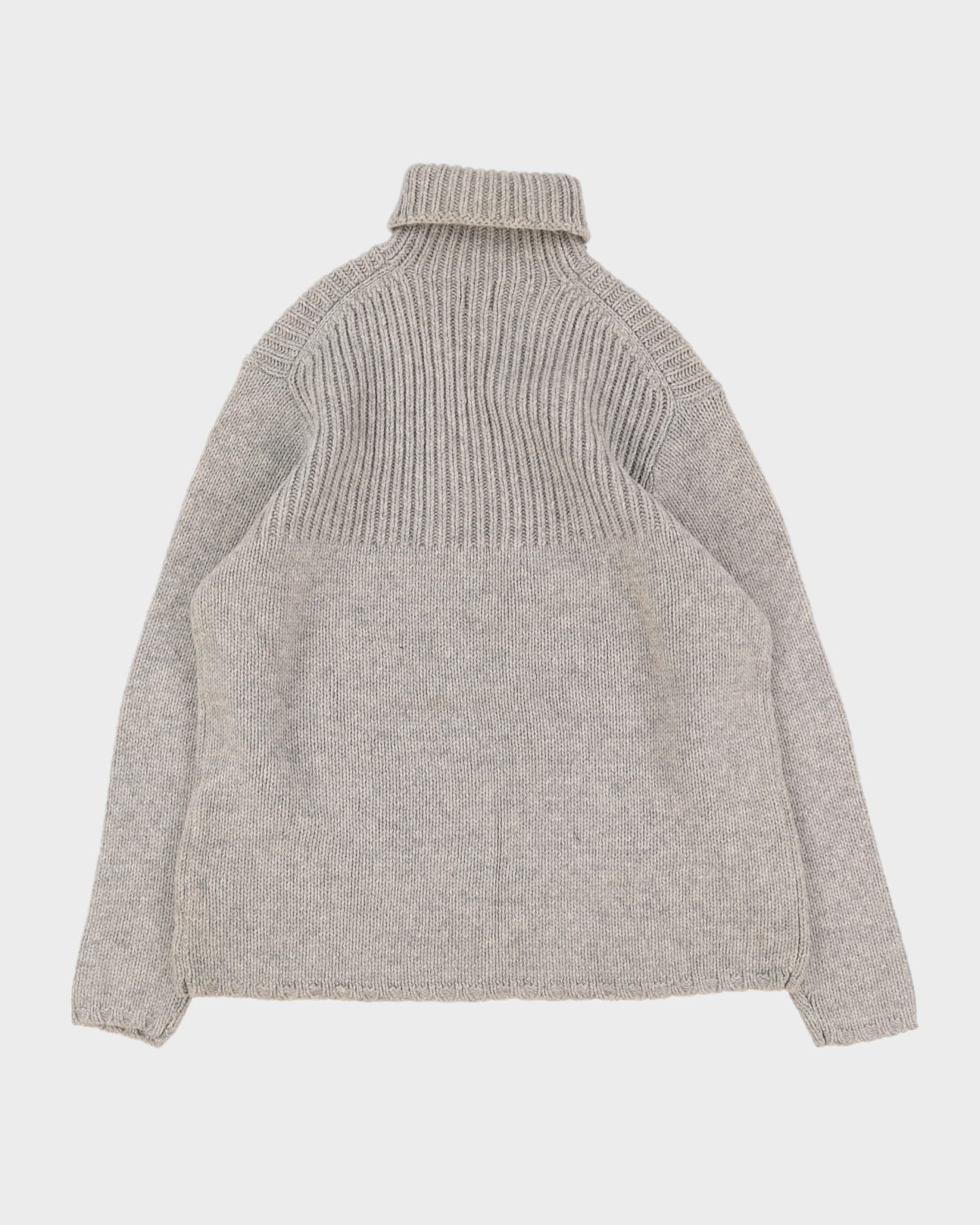 GAP Grey Roll Neck Knitted Sweater - XL