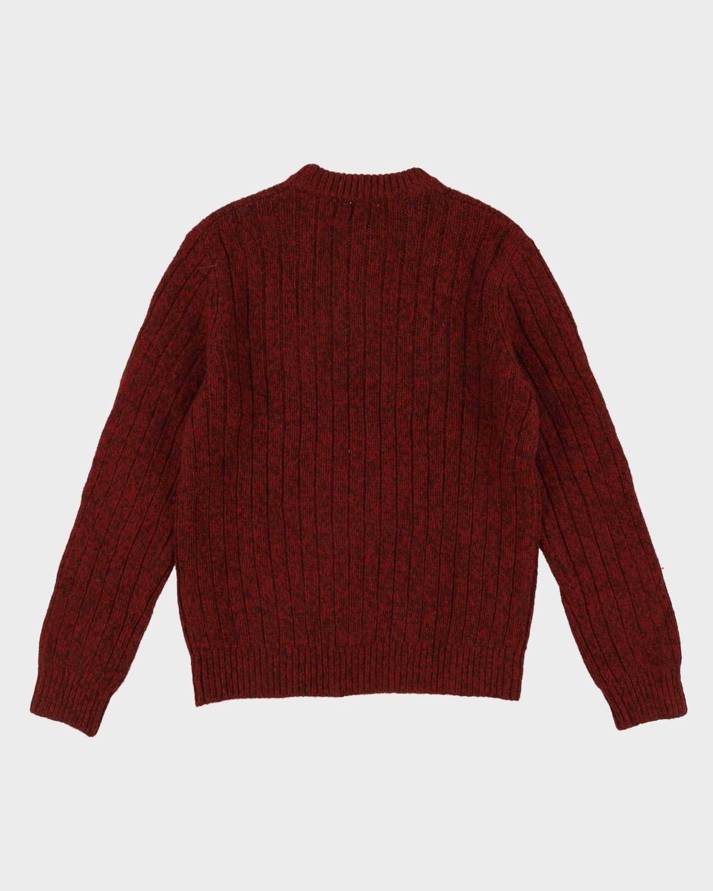 L.L. Bean Red Lambs Wool Knit - M