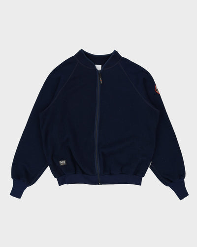 00s Helly Hansen Extreme Condition Navy Zip-Up Knit - XL
