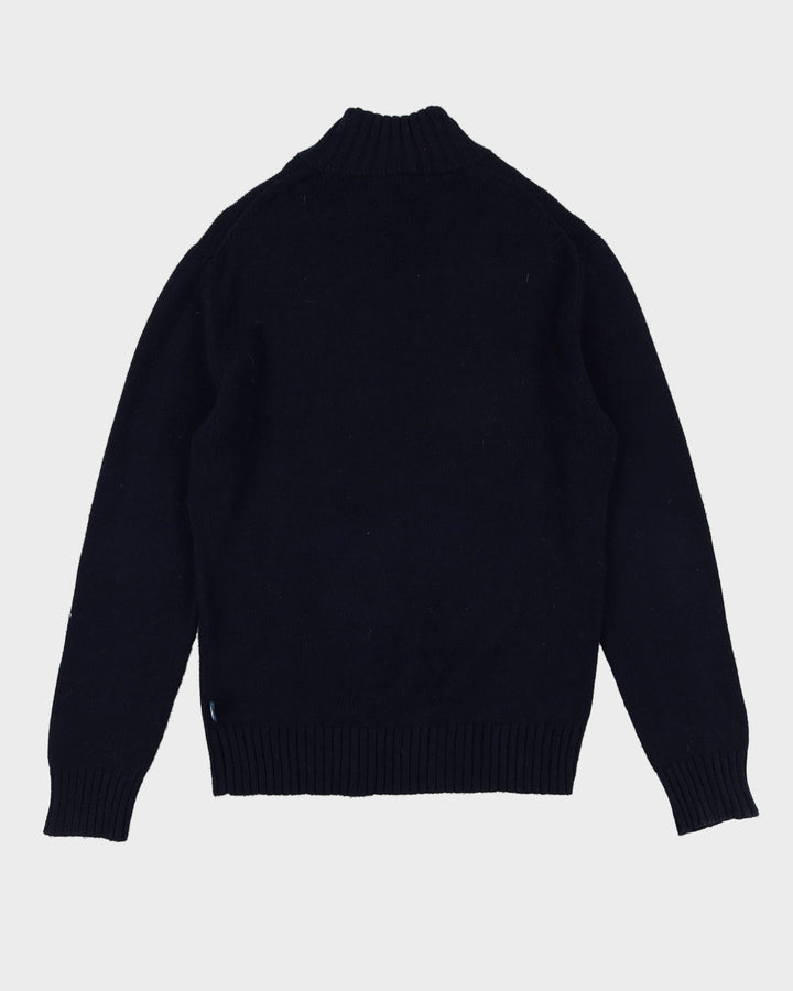 Vintage 90s Ralph Lauren Navy US Flag Knit - L