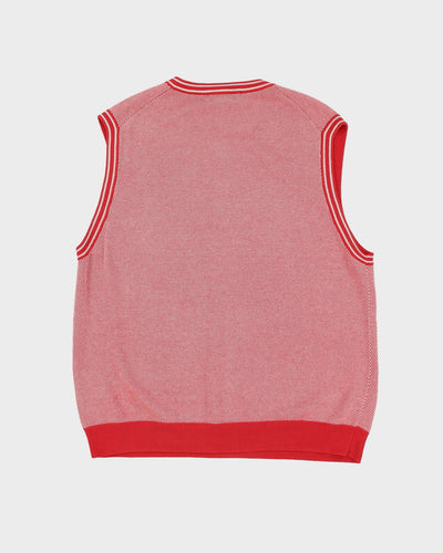 Brooks Brothers Red Knitted Tank Top - M