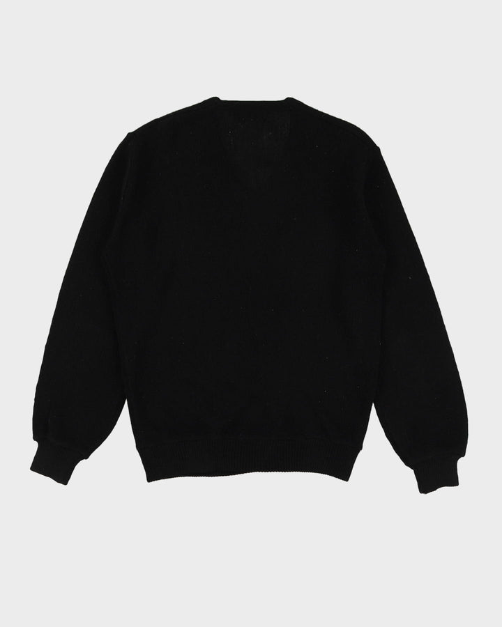 Vintage Playboy Black Knitted Jumper - S