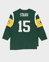Bart Starr #15 Green Bay Packers NFL Throwback Knit - XL