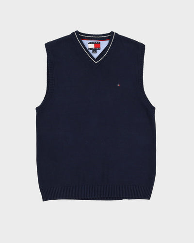Tommy Hilfiger Navy Sleeveless Knit / Sweater Vest - S