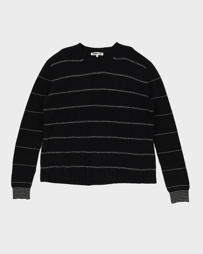 MCQ Alexander McQueen Black Knit Sweatshirt - XL
