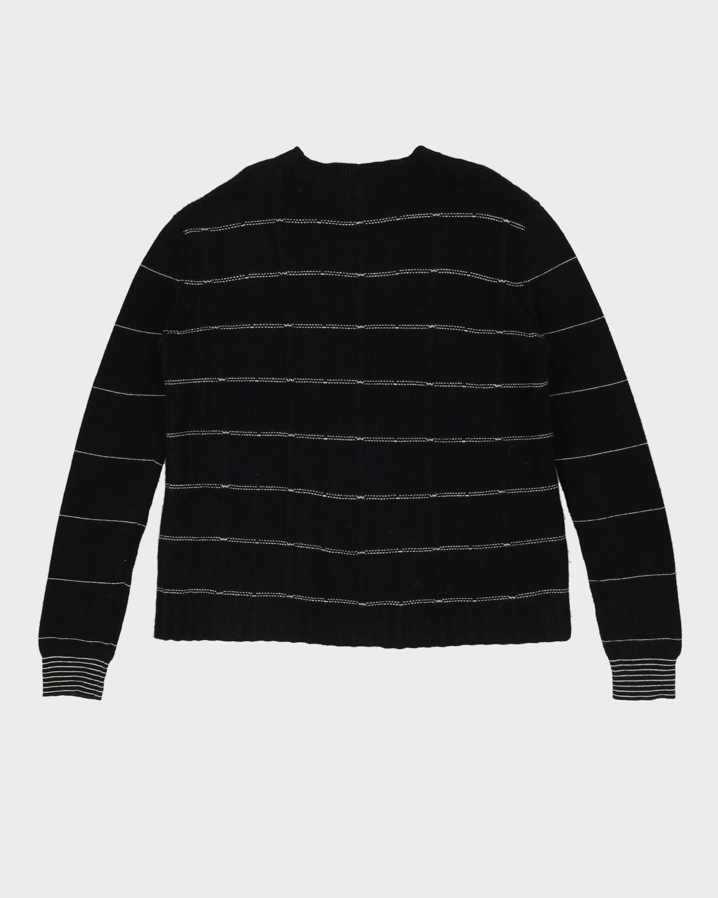 MCQ Alexander McQueen Black Knit Sweatshirt - XL
