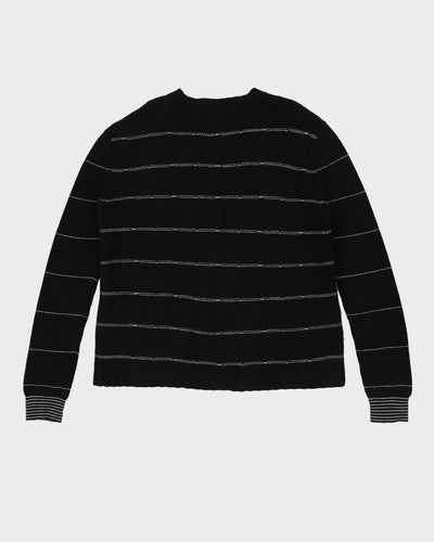 MCQ Alexander McQueen Black Knit Sweatshirt - XL