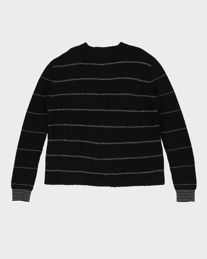 MCQ Alexander McQueen Black Knit Sweatshirt - XL