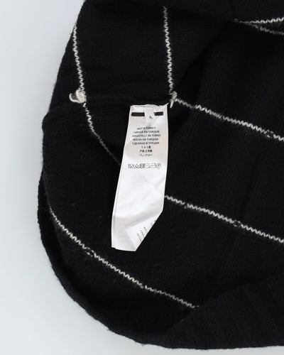 MCQ Alexander McQueen Black Knit Sweatshirt - XL