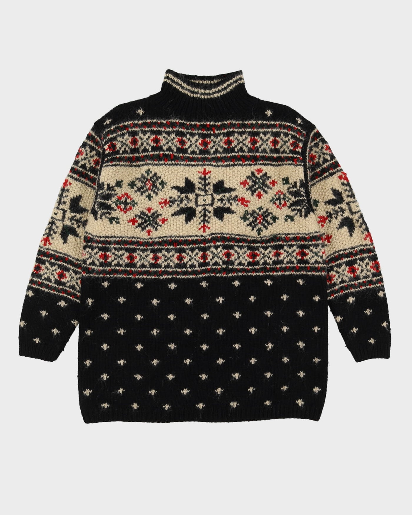 Jones New York Black Chunky Knit - S