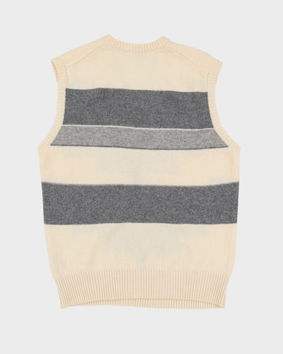 1980s Givenchy Cream Knitted Tank Top - M