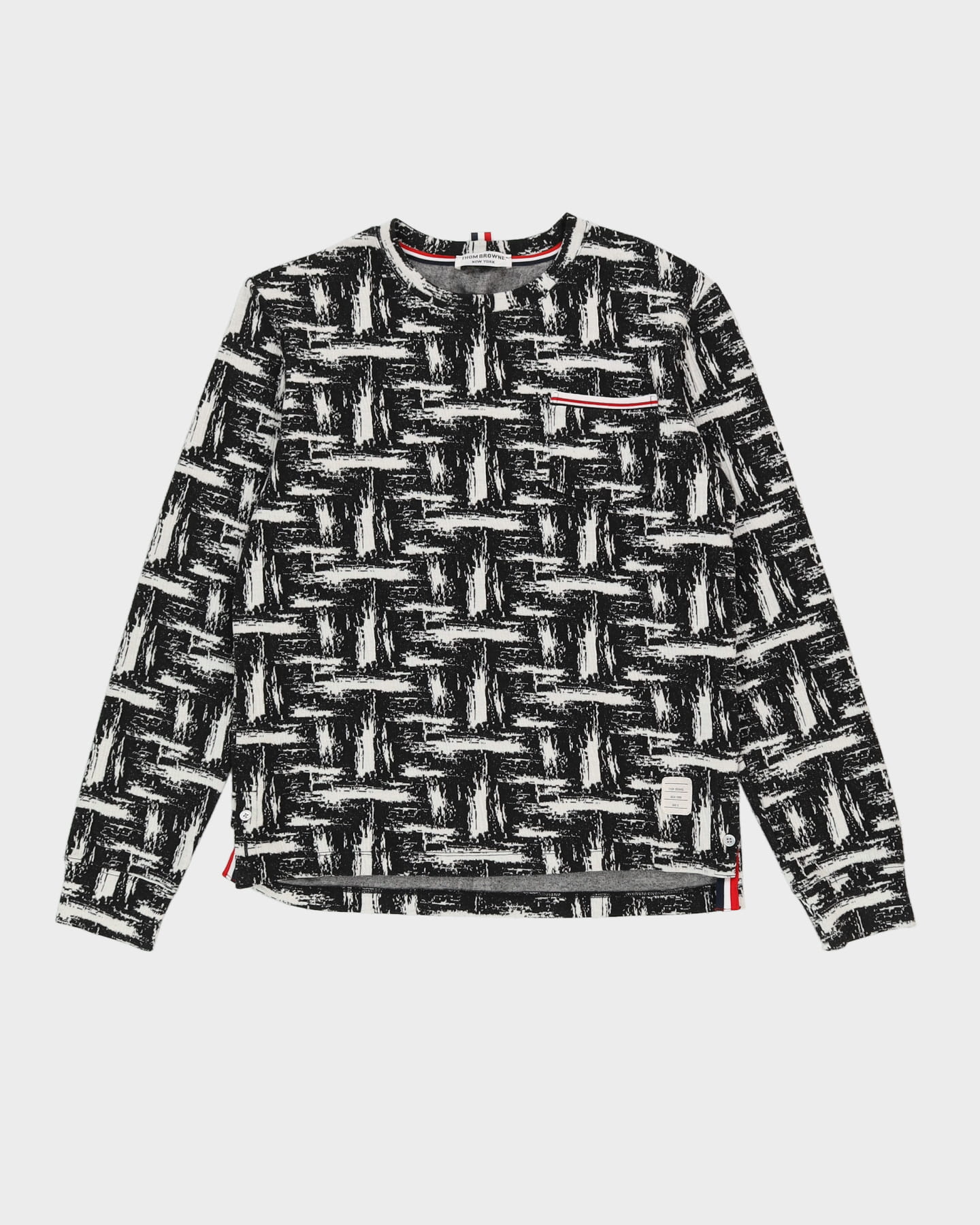 Thom Browne All Over Patterned Jumper - M
