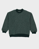 Roots Green Chunky Knitted Wool Jumper - XXL