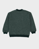 Roots Green Chunky Knitted Wool Jumper - XXL