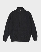 Burberry Brit Grey Knitted Wool Cardigan - L