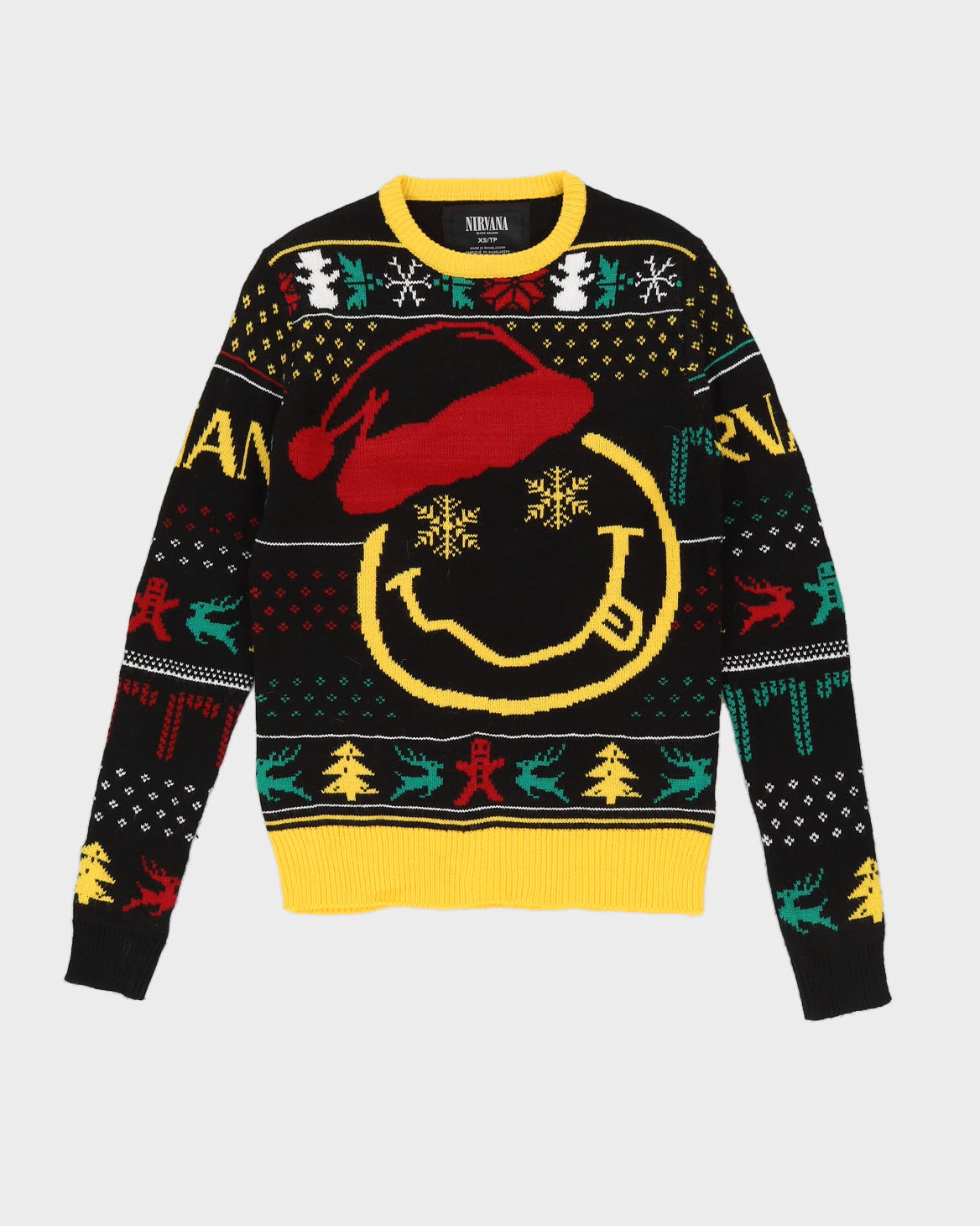 Nirvana Knitted Christmas Jumper - XS