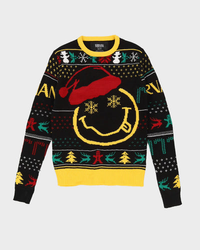 Nirvana Knitted Christmas Jumper - XS