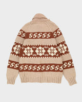 Vintage 1970s Chunky Knitted Cardigan - L