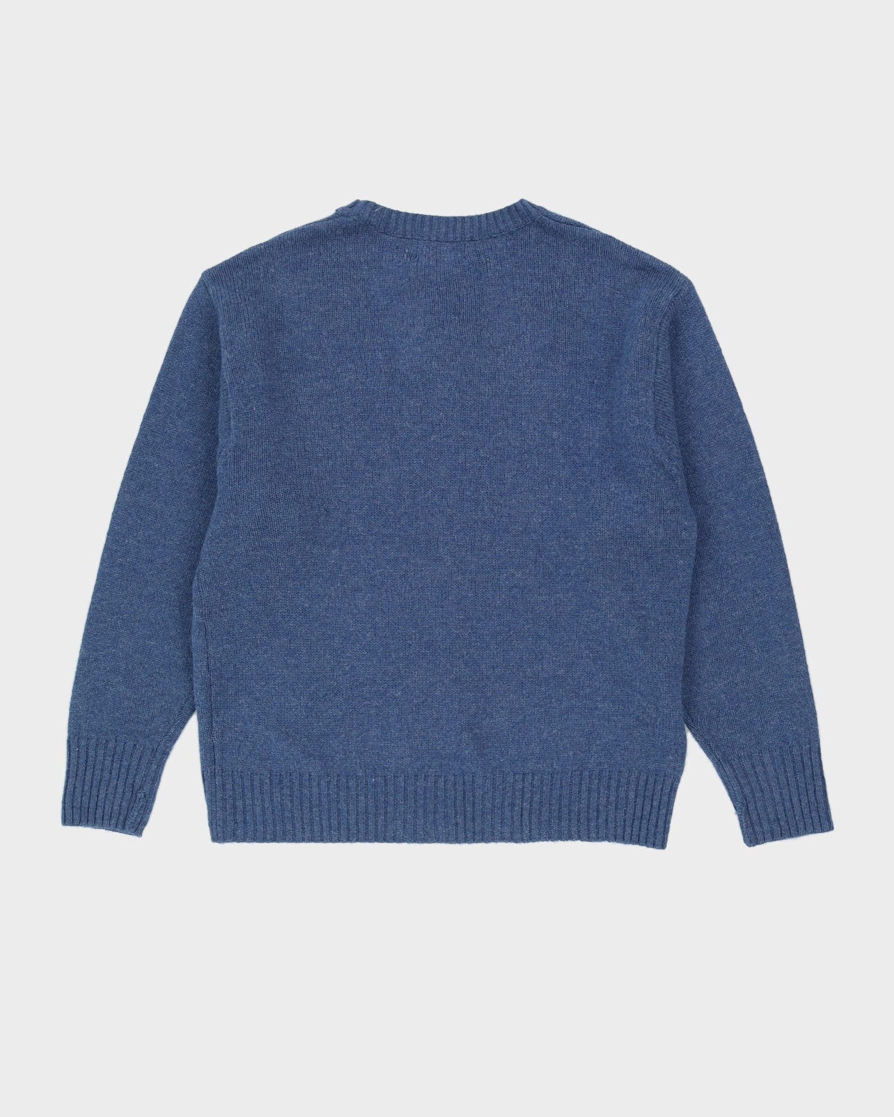 Pendleton Blue Wool Knitted Jumper - XXL