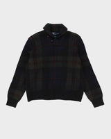 Polo Ralph Lauren Collared Knitted Jumper - L