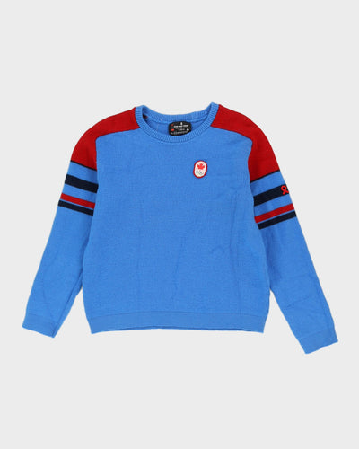 Vintage 1988 Olympics Knitted Ski Jumper - S