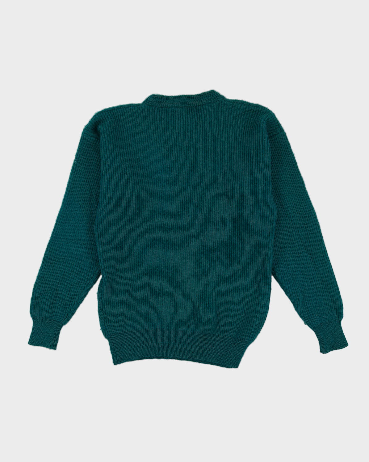 Yves Saint Laurent Green Knitted Jumper - S
