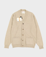 Vintage 1980s Byford Beige Knitted Cardigan - XXS
