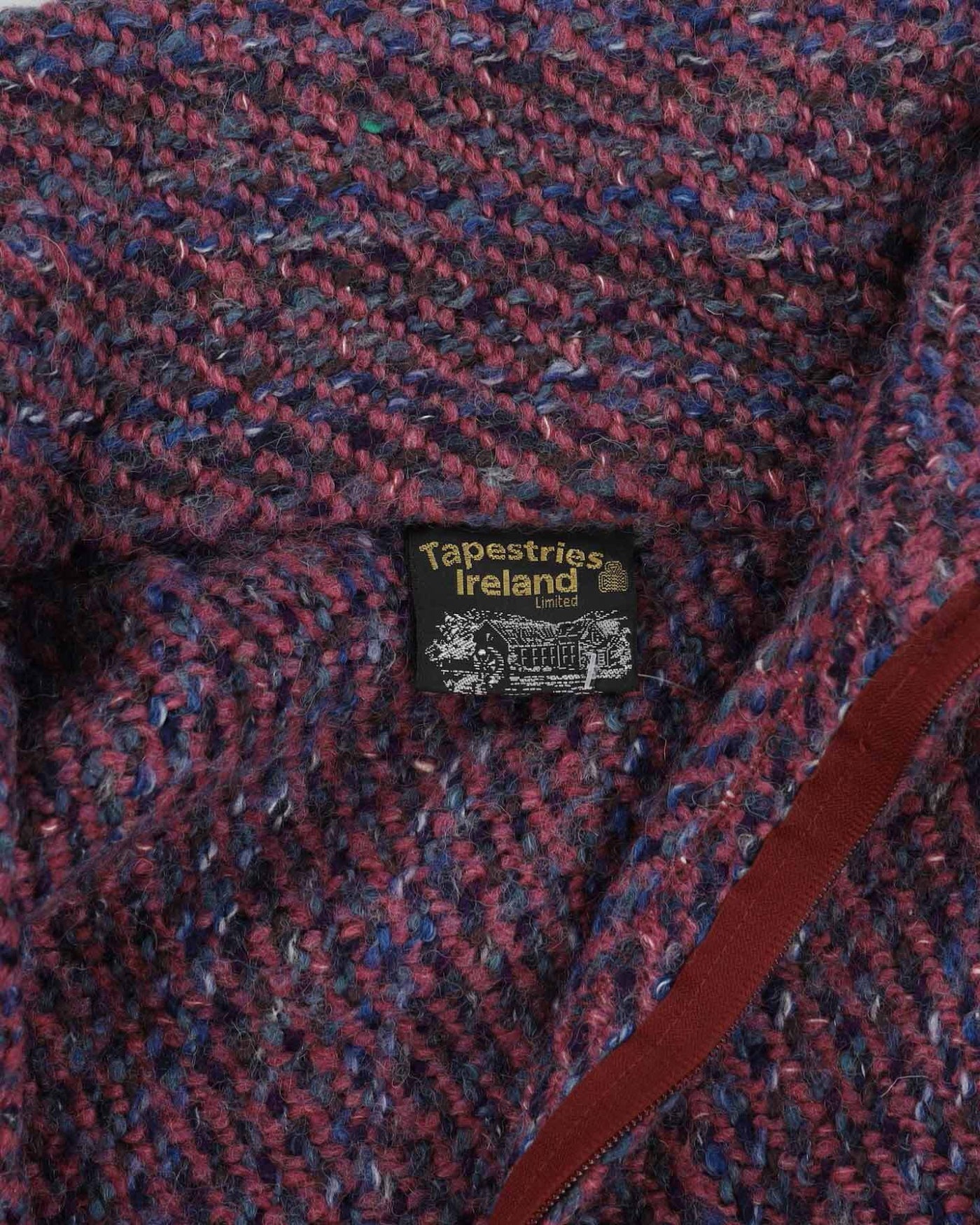 Made In Ireland Purple Knitted Cardigan - XXL