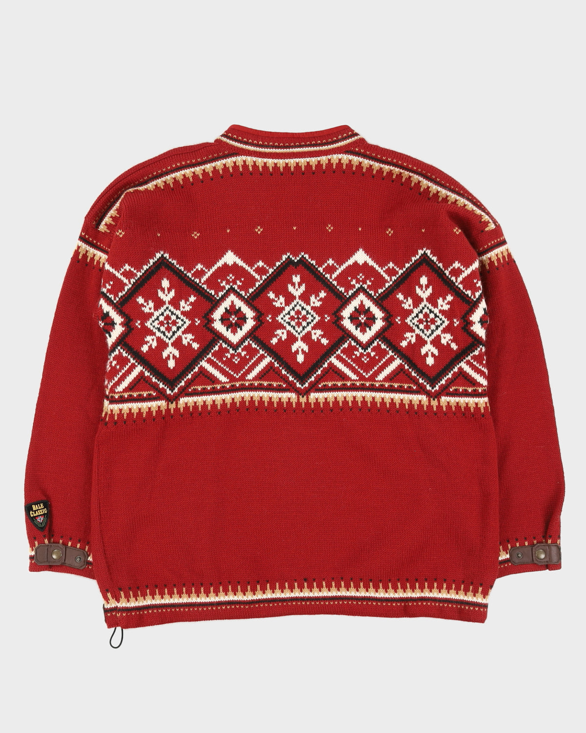 Dale Of Norway Red Knitted Jumper - XL