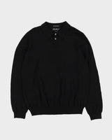 Eddie Bauer Black Knitted Jumper - L