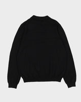 Eddie Bauer Black Knitted Jumper - L