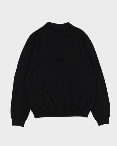 Eddie Bauer Black Knitted Jumper - L