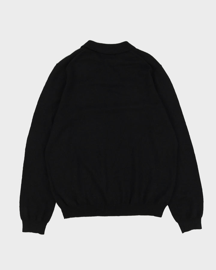Eddie Bauer Black Knitted Jumper - L
