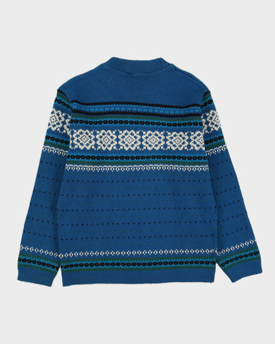 Vintage 1970s Caldwell Knitted Jumper - S
