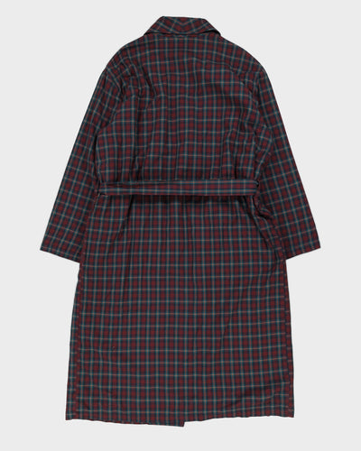 Polo Ralph Lauren Blue Checked Dressing Gown - XXXL