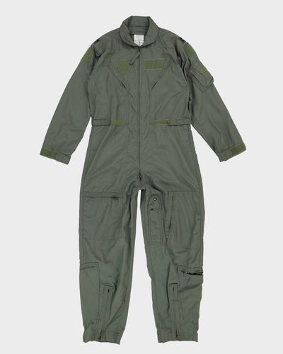 1996 Vintage US Air Force CWU-27/P Aircrew Flight Suit Coveralls - Medium