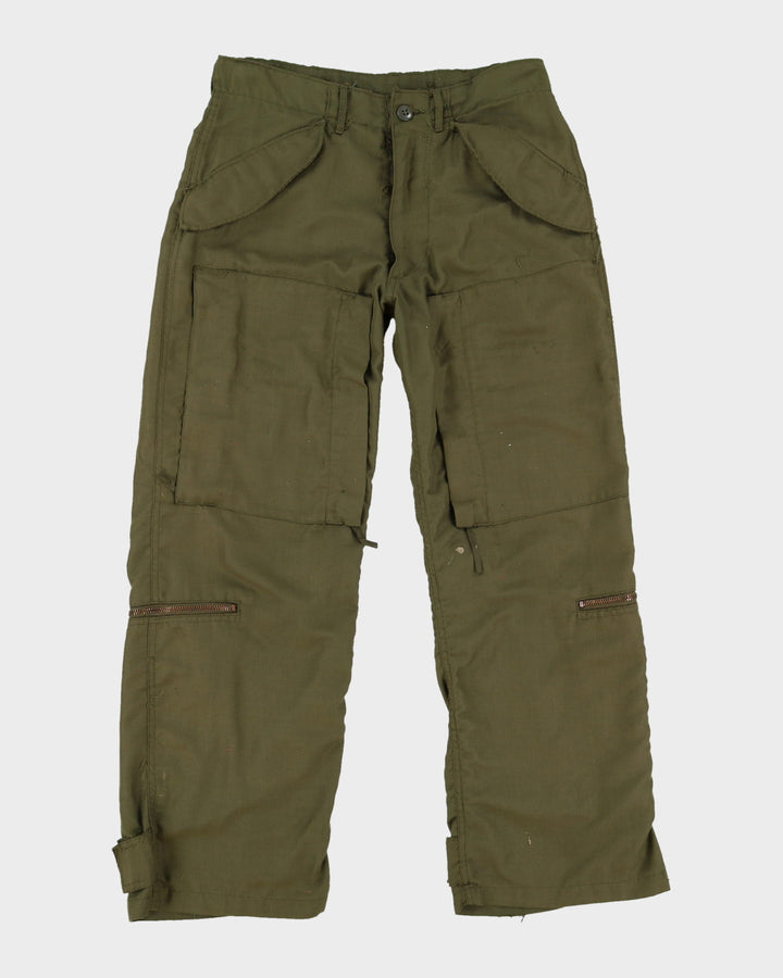 1971 Vietnam War Vintage US Army Helicopter Pilot Nomex Trousers - 30x28