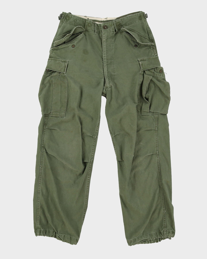 1950s Vintage US Army M51 Cold Weather Trousers - 30x28