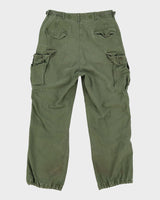 1950s Vintage US Army M51 Cold Weather Trousers - 30x28