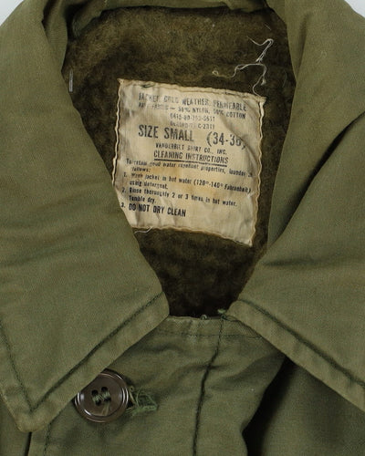1980s Vintage US Navy Permeable A-2 Deck Jacket - Small