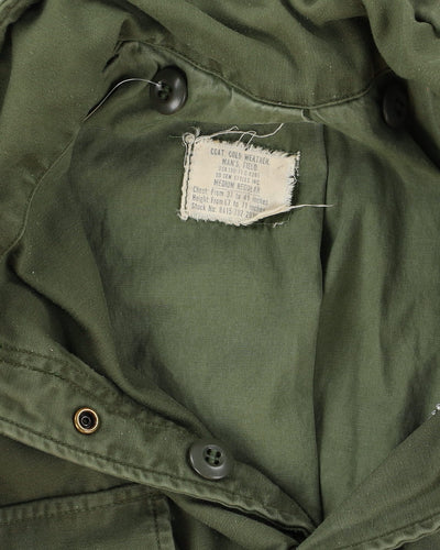 1971 Vietnam Vintage OG-107 M65 Field Jacket - Medium