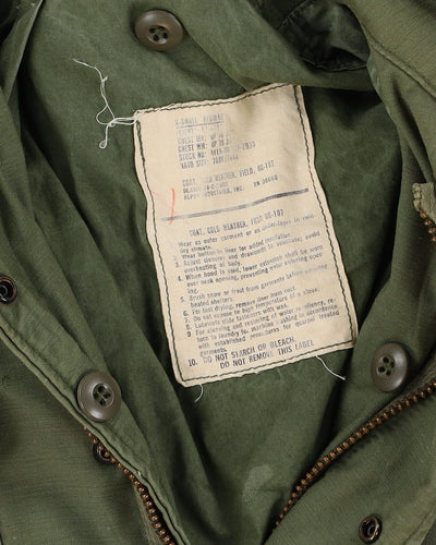 1979 Post-Vietnam Vintage OG-107 M65 Field Jacket - X-Small