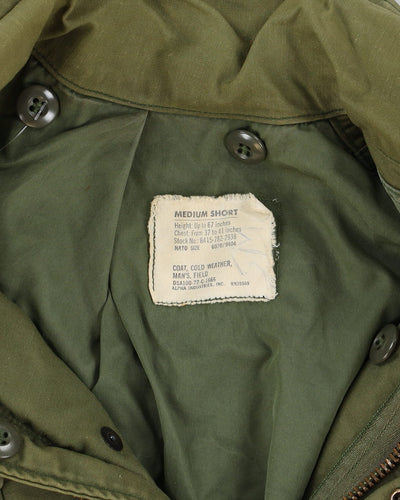 1972 Vietnam Vintage OG-107 M65 Field Jacket - Medium