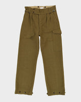 1951 Vintage Australian Army Wool Field Trouser - 34x33
